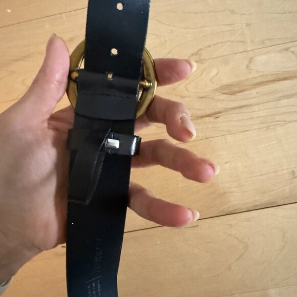 Aritzia Auxilliary Classic Black Belt - Picture 6 of 10